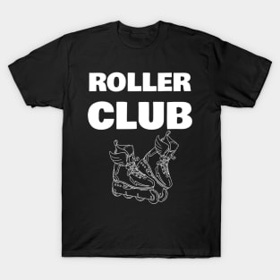 Roller club Gift Design Roller Skating Skater T-Shirt